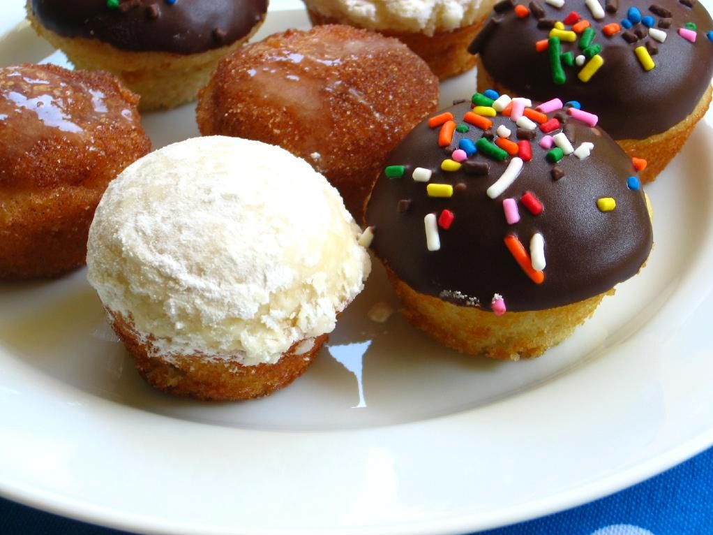 Assorted Donut Muffins and Project Food Blog Vote Now! Willow Bird